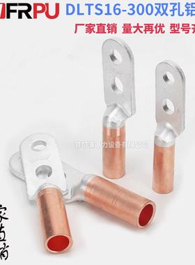 DLTS双孔铝铜鼻倒反型过渡接线端子DLTS-16/25/35/70/95/120/300
