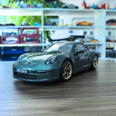 NOREV诺威尔1:18保时捷911 GT3 2021款原厂仿真合金汽车模型 摆件