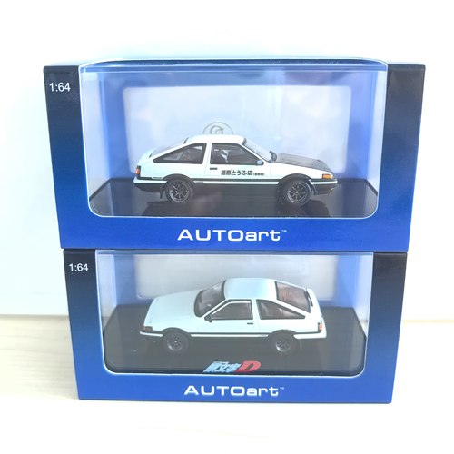 AUTOART奥图亚奥拓1:64丰田AE86头文字地D收藏仿真汽车模型车摆件