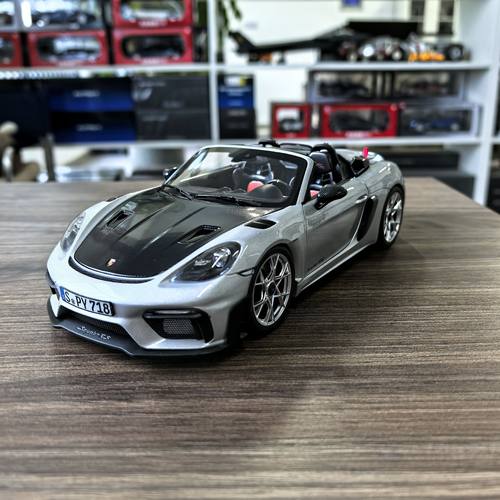 NOREV诺威尔1:18保时捷718Spyder RS 2023仿真合金汽车模型车摆件