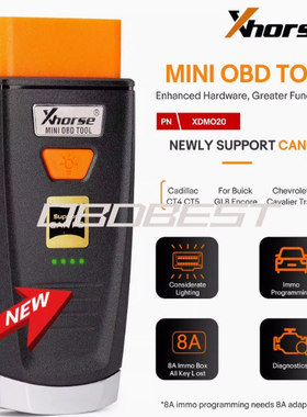 跨境批发 XHORSE MINI OBD TOOL XDMO20支持CANFD IMMO MAX PRO