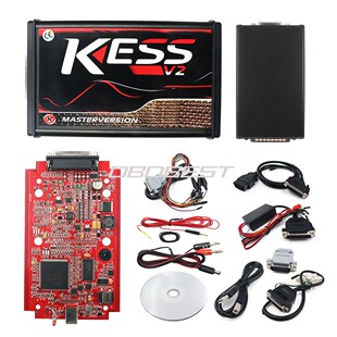 外贸工厂现货批发 KESS V2 ECU Tool 汽车故障检测仪 V5.017 红板