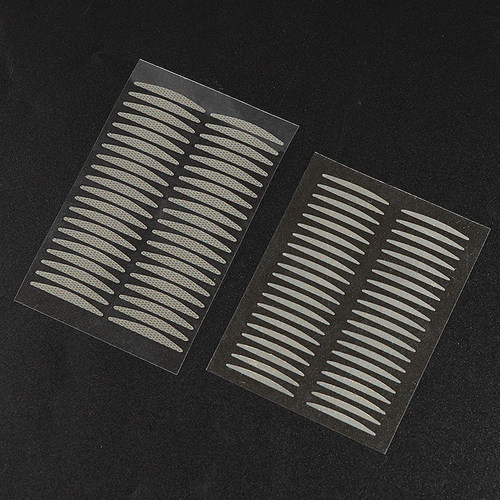 T双眼皮贴/哑光A1pq808-双眼皮贴女网纹细长款眼部美目贴美妆工具