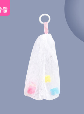 起泡网AE1sq801-小花款洗面奶用打泡网肥皂袋洗澡洁面清洁脸
