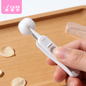 婴儿镊子A1pq808 宝宝鼻屎清理夹取棉球圆头夹子日常清洁镊子工具