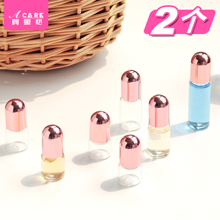 香水迷你便携小样透明空瓶子玻璃精油5毫升 滚珠D1pq801 分装 瓶