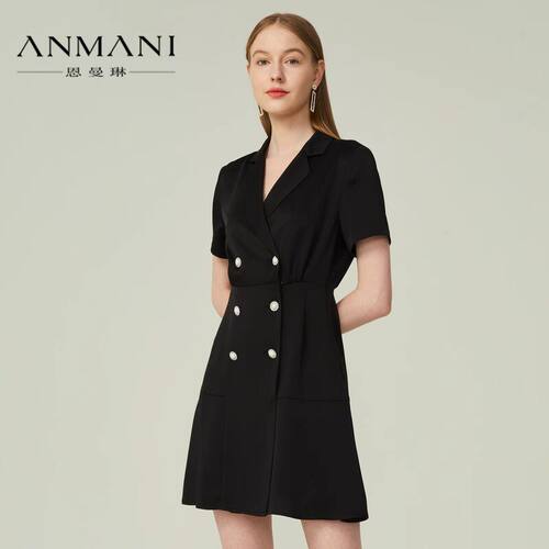 ANMANI/恩曼琳 女风衣2021秋季专柜正品EANBCB06-1880