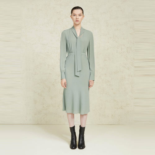 CAROLINE卡洛琳2020冬季专柜正品连衣裙M66A1102-3580
