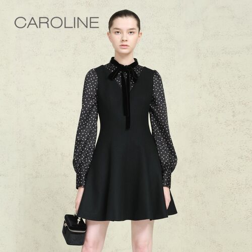 CAROLINE卡洛琳针织连衣裙2020冬季专柜正品M66C0704-3580