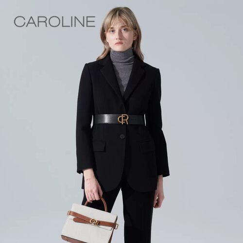 CAROLINE/卡洛琳西装外套上衣2021冬季专柜正品N664701A-1-3280