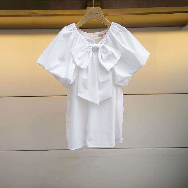 JORYA/卓雅泡泡短袖衬衫上衣春季专柜正品:O106001E吊牌价2780