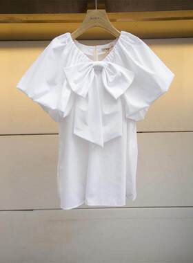 JORYA/卓雅泡泡短袖衬衫上衣春季专柜正品:O106001E吊牌价2780