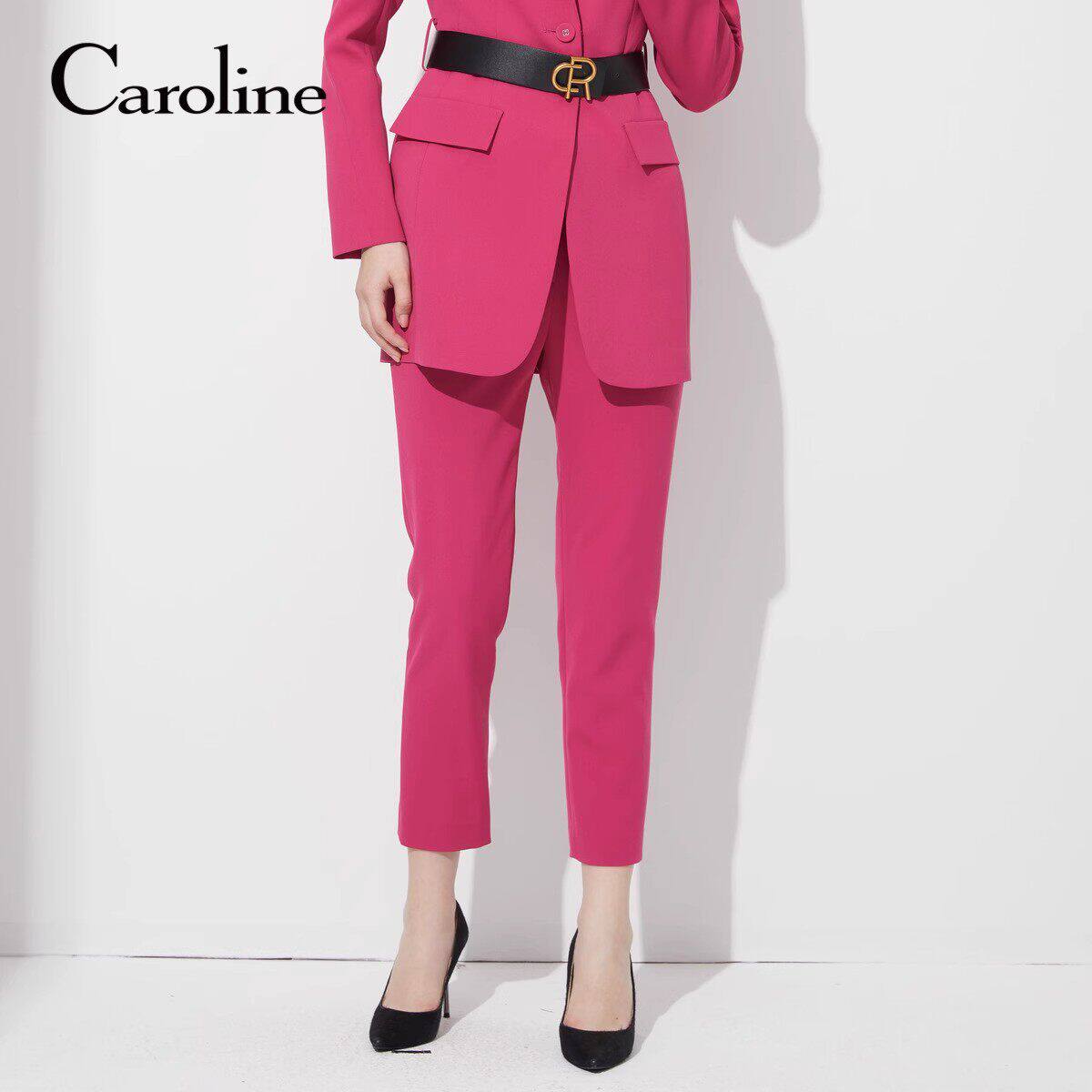 CAROLINE/卡洛琳通勤西装裤子2022春季专柜正品O602801A-1680 - 实物图