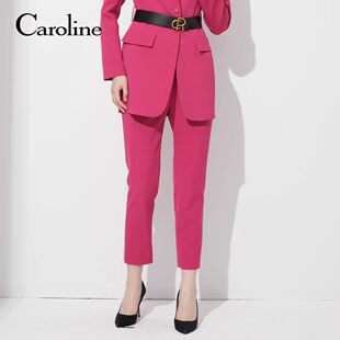 CAROLINE/卡洛琳通勤西装裤子2022春季专柜正品O602801A-1680