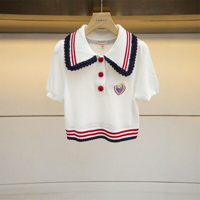 JORYA/卓雅短袖针织衫上衣2022夏季专柜正品O125805E-3280