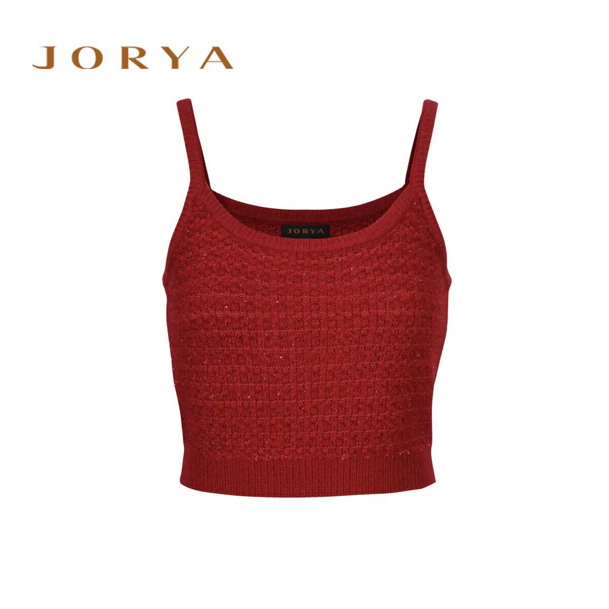 JORYA/卓雅短款吊带针织衫2022冬季专柜正品O161405D-2680
