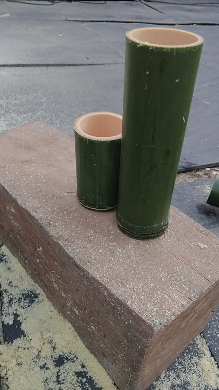 竹竿杆竹筒美陈竹架结构装置活动造型施工搭建真竹仿竹适配花艺