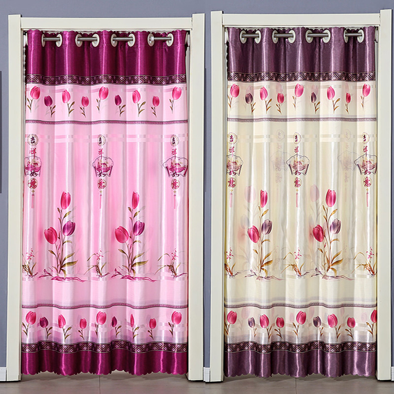 涤纶打孔遮光美观遮隐私门帘