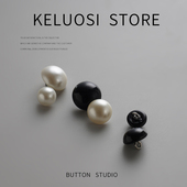 KELUOSI 饰扣 钮扣衣服装 高档百搭毛衣扣女衬衫 纽扣衬衣小扣子开衫