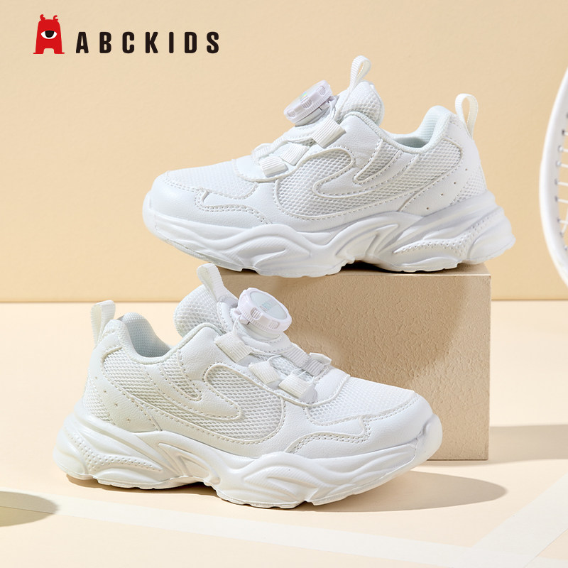 Abckids童鞋儿童网面透气运动鞋