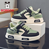 男童休闲鞋 巴布豆童鞋 皮面防水儿童运动鞋 2025春秋款 子潮 儿童板鞋