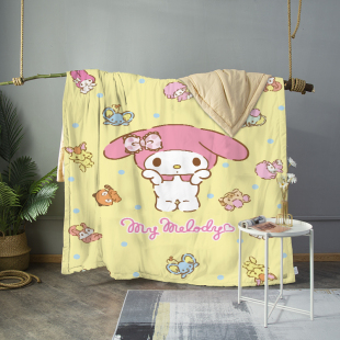 夏季卡通可爱美乐蒂全棉儿童空调被女生学生单人纯棉薄被子可机洗