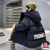 中大儿童冬装 男童羽绒棉服冬季 2025新款 加厚保暖外套男孩棉衣