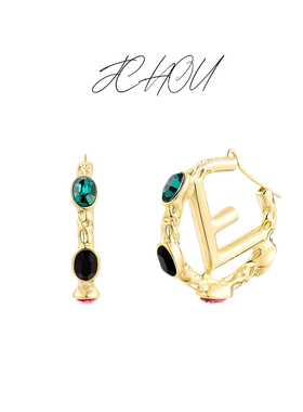 925银针-江周JCHOU半日邂逅小众买手款设计耳环JCED251027