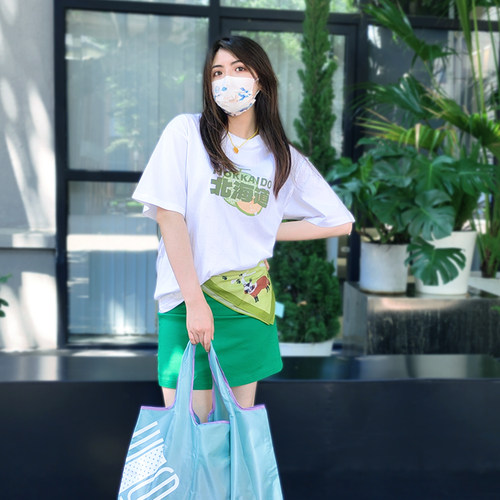 HEZHIMENG 《夏日水果计划》 城市系列新品 原创印花T恤 纯棉百搭