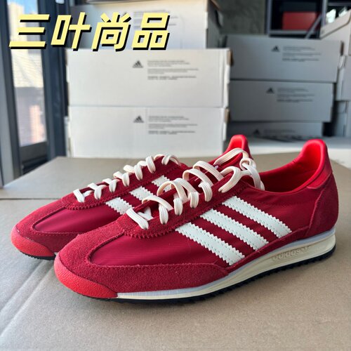 阿迪达斯三叶草SL72OG女跑鞋