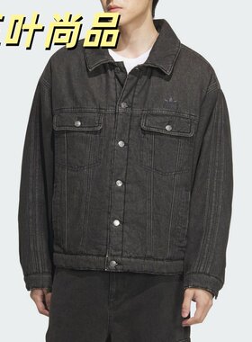 阿迪达斯三叶草男保暖运动棉服