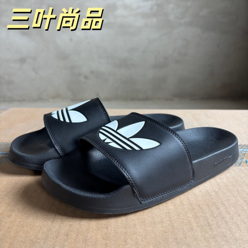 阿迪达斯三叶草男女防滑沙滩拖