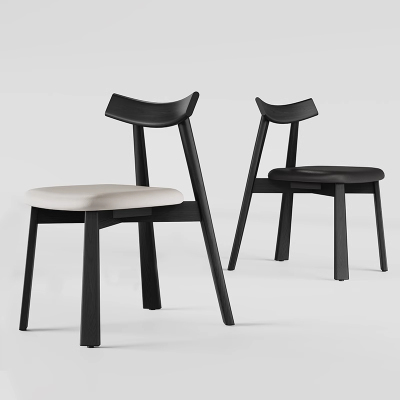 美式复古实木餐椅2025新款