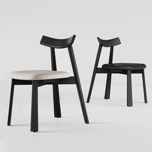 美式复古实木餐椅2025新款