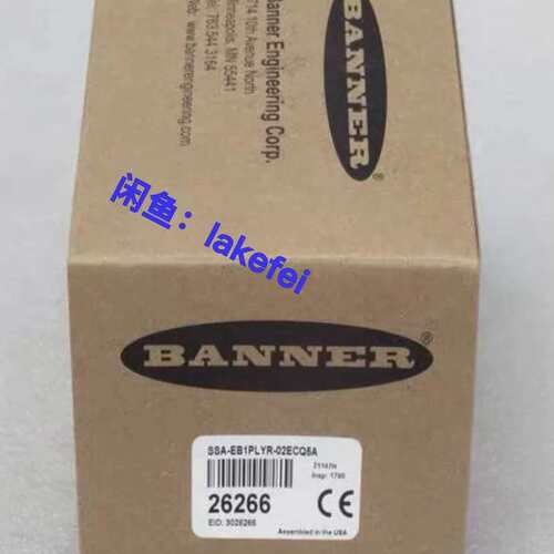 议价SSA-EB1PLYR-02ECQ5A BANNER邦纳可维修
