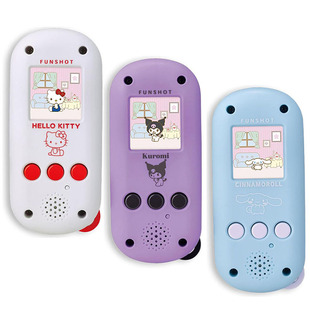 日本TAKARATOMY三丽鸥数码相机儿童库洛米凯蒂猫肉桂狗游戏机玩具