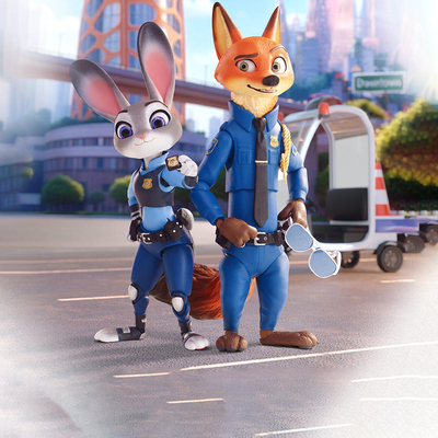 魔力风暴疯狂动物城可动人偶盲盒