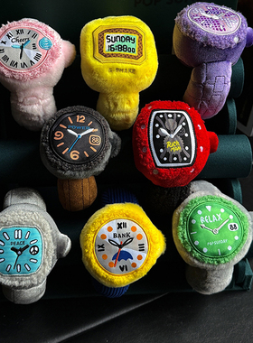 正版POP SUNDAY Relax手表盲盒毛绒手饰包包挂件女生生日新年礼物