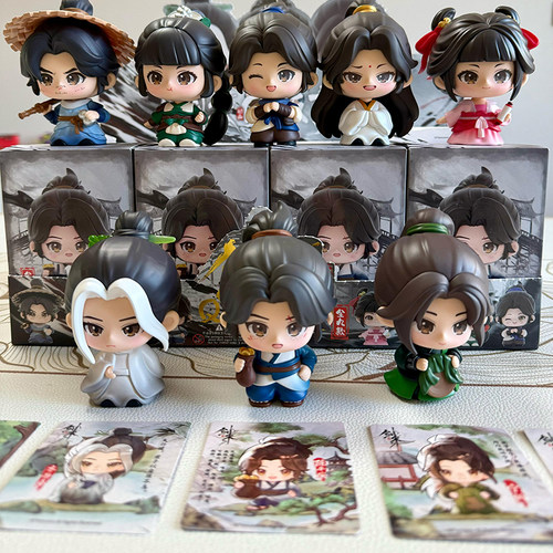 现货剑来Q版盲盒动画周边公仔