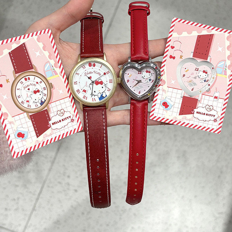 正版TOPTOY三丽鸥My Room手表盲盒周边可爱学生腕表女生生日礼物