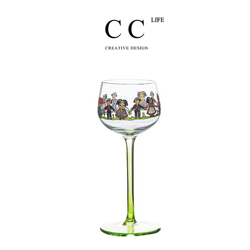 CC.LIFE.PD.URSA.可爱小人杯北欧风ins风创意个性鸡尾酒杯丨萨斯