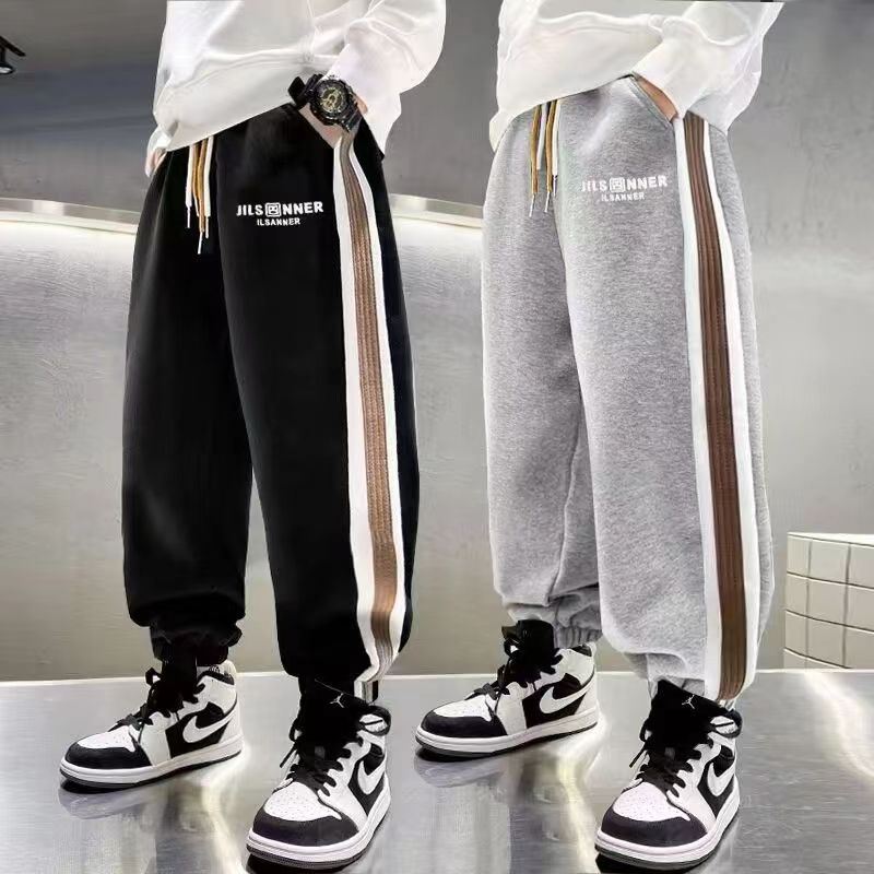 男童长裤秋冬款休闲运动卫裤