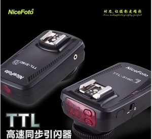 耐思TTL引闪器 1/8000秒高速同步 外拍灯机顶闪光触发器灯附件
