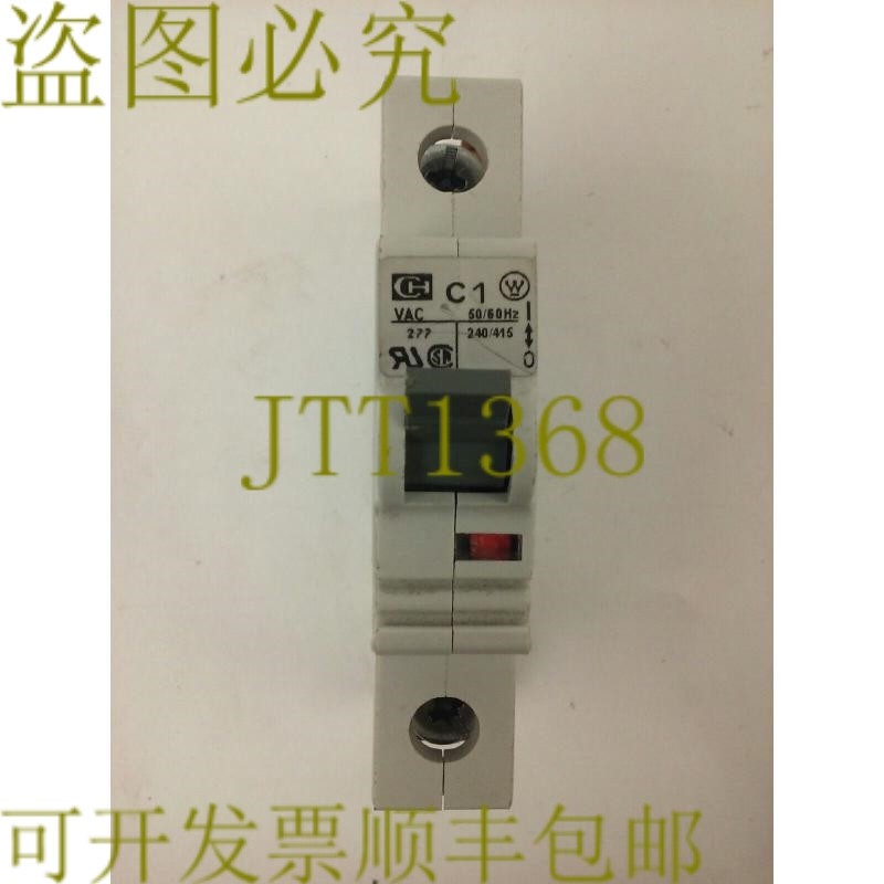 原装供应CUTLER HAMMER SPCL1C01，断路器，1P，1A，277V，240/41