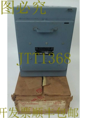原装供应WADSWORTH 3810N 保险丝服务断路器 3PH 4 线 100A 120/2