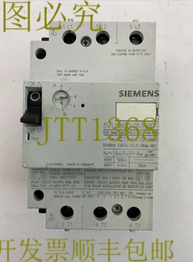 原装供应3VU1600-0ML00 手动电机控制器 600VAC 40A 3PH 7-1/2