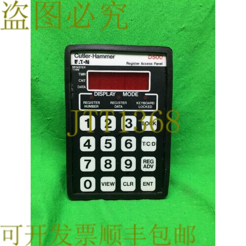 原装供应CUTLER HAMMER D500-RAP10 寄存器访问面板 D500RAP10