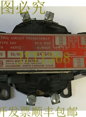 原装供应HEVI-DUTY D47649 型号 SZO KVA.050 50/60HZ 控制电路变