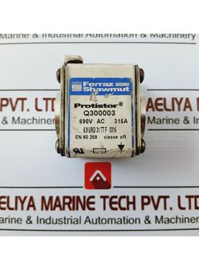 原装供应Ferraz Shawmut Q300003 Protistor 保险丝 690V AC 315A
