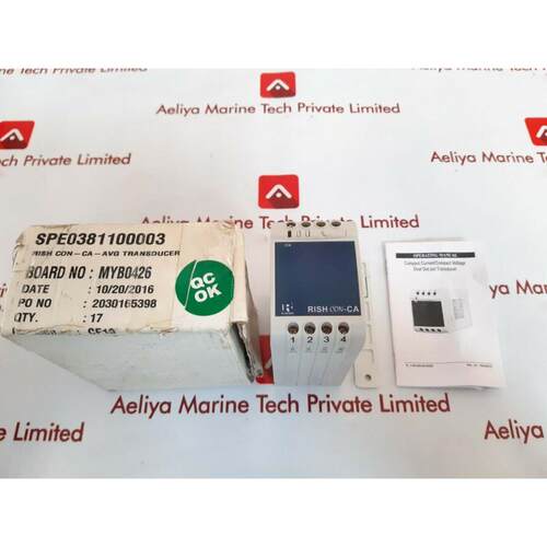 原装供应Rishabh rish con-ca 电流传感器 60 300v ac/dc
